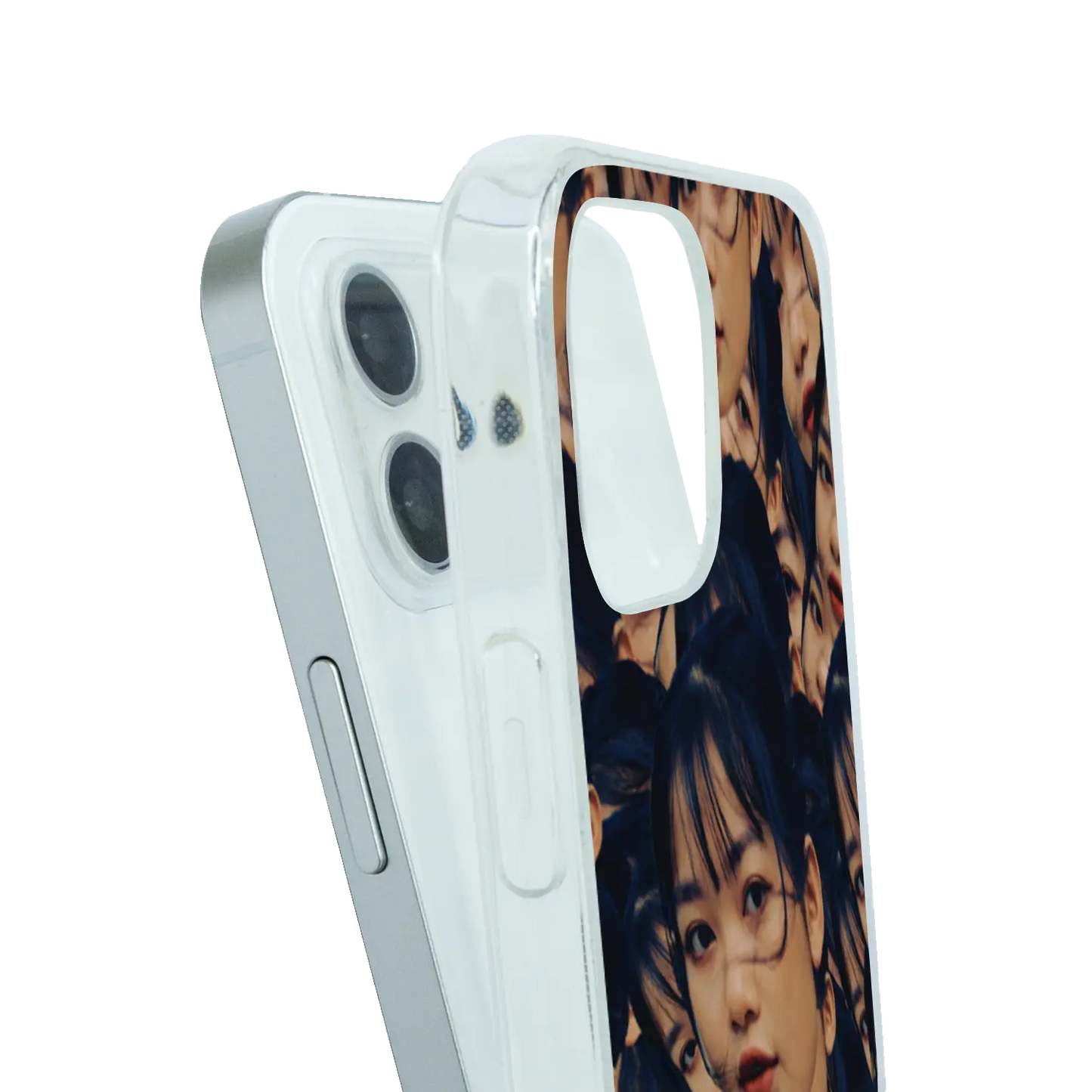 Overlapping Face - Custom Galaxy S Case