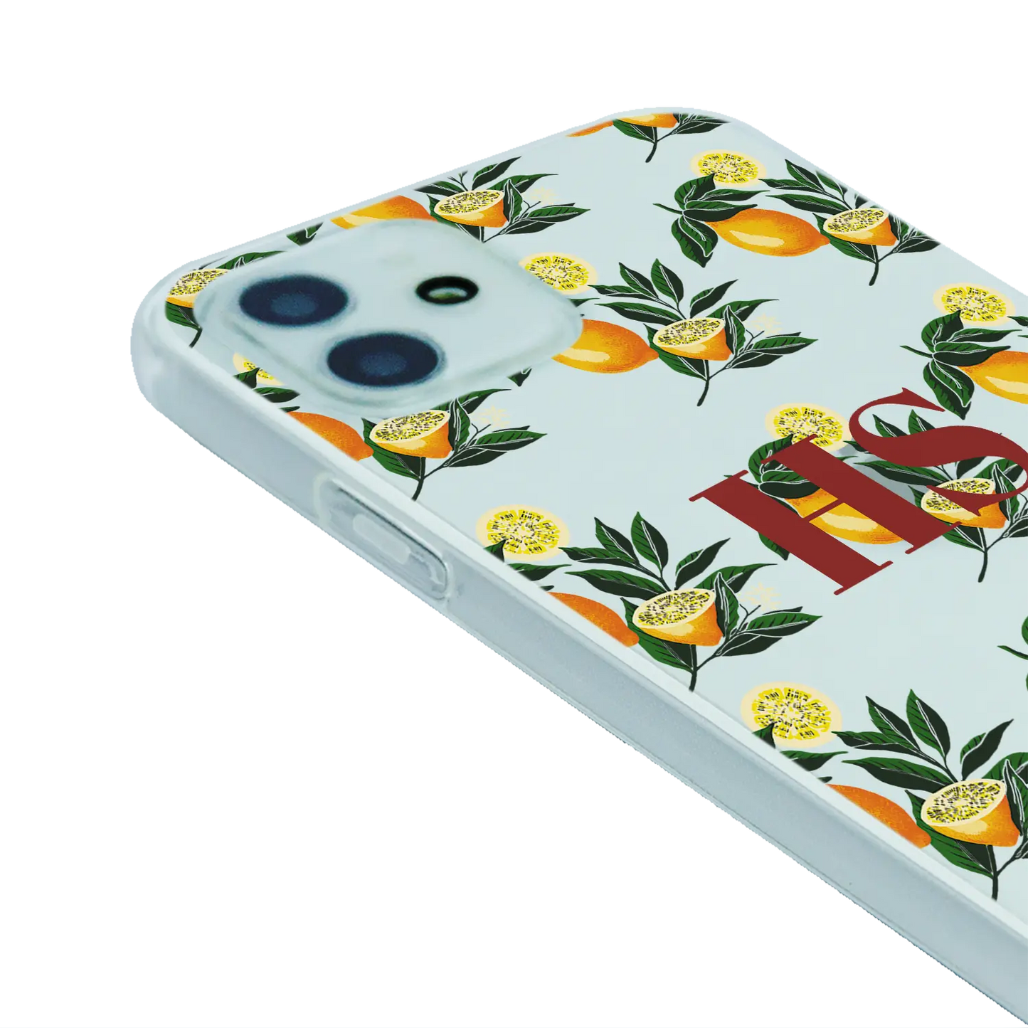 Lemon pattern - Custom iPhone Case