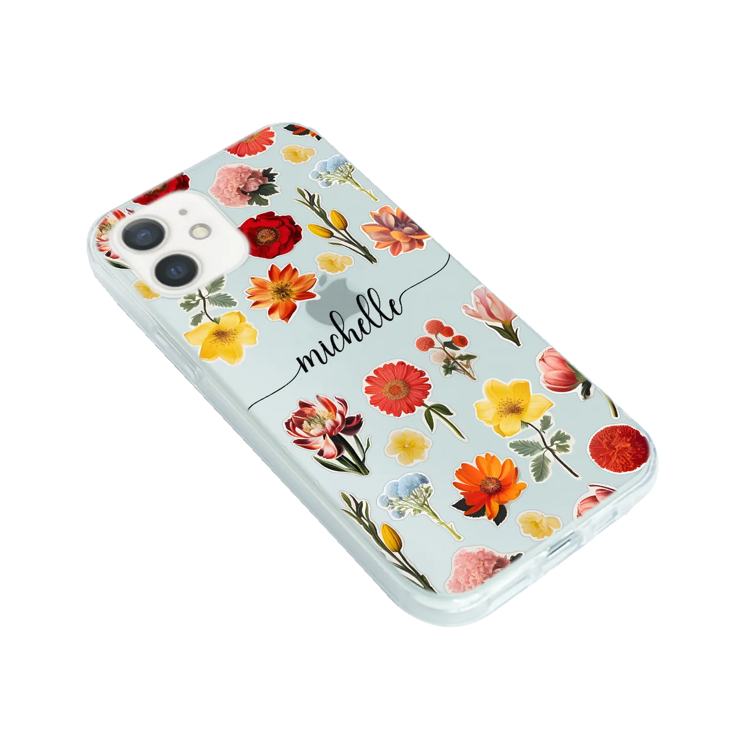 Flower Stickers - Custom iPhone Case