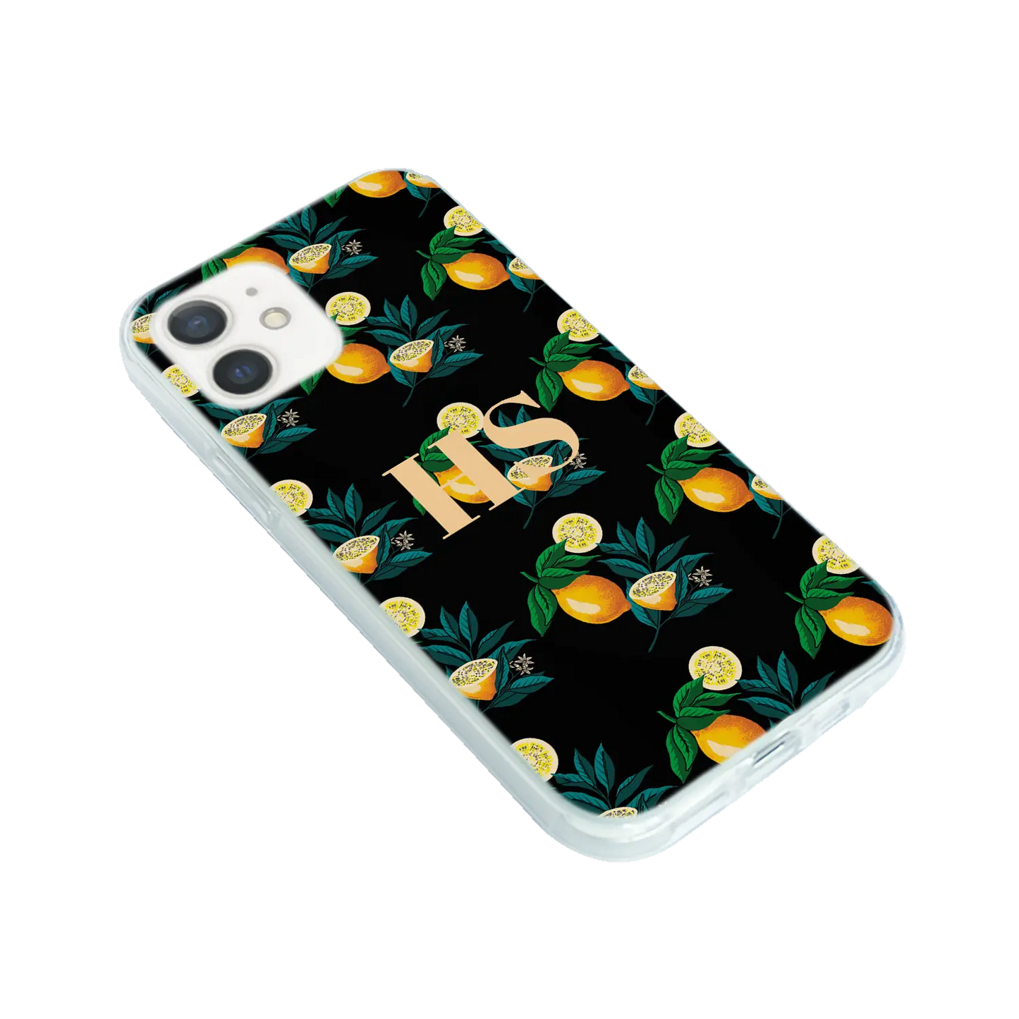 Lemon pattern - Custom iPhone Case