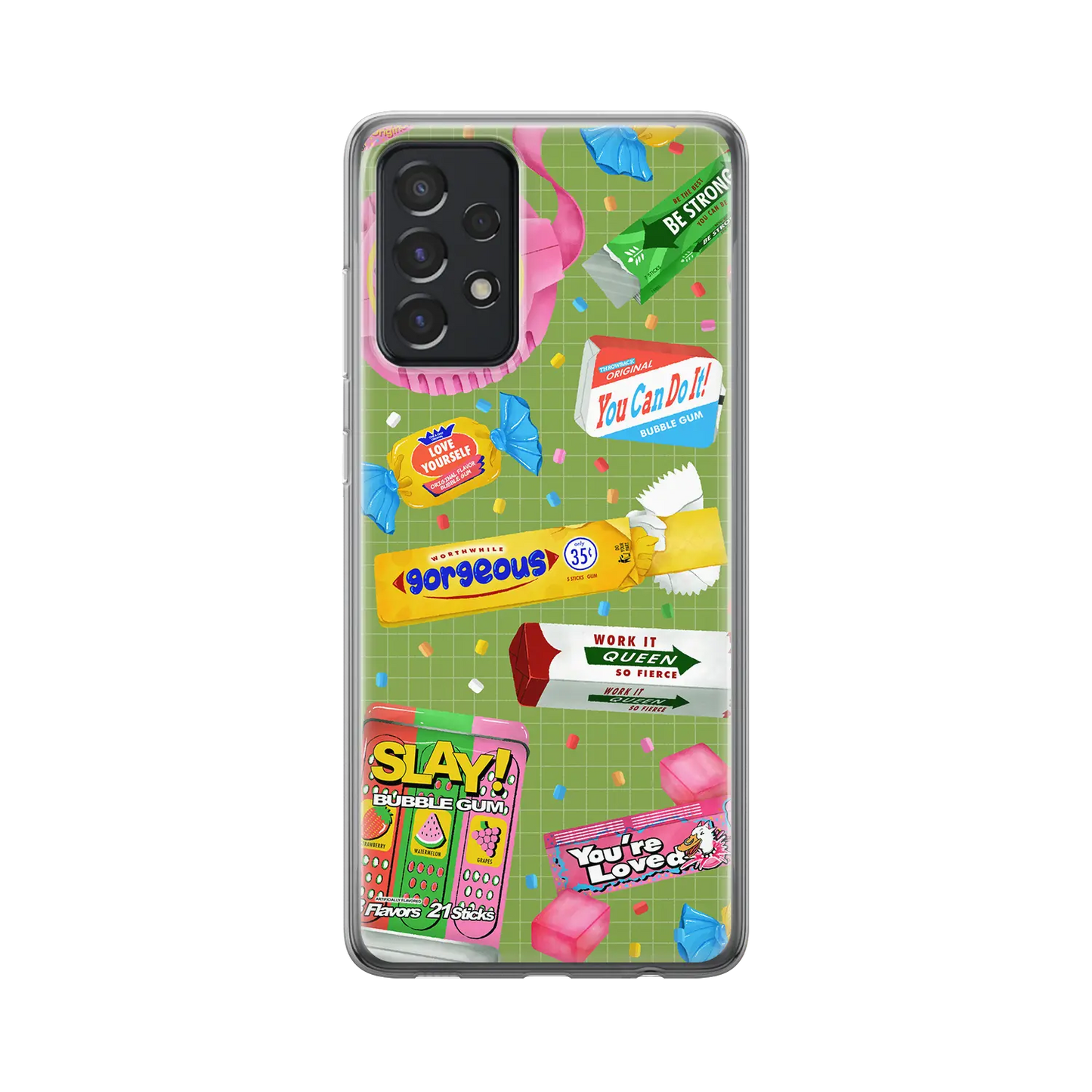 Slay Bubble Gum - Custom Galaxy A Case