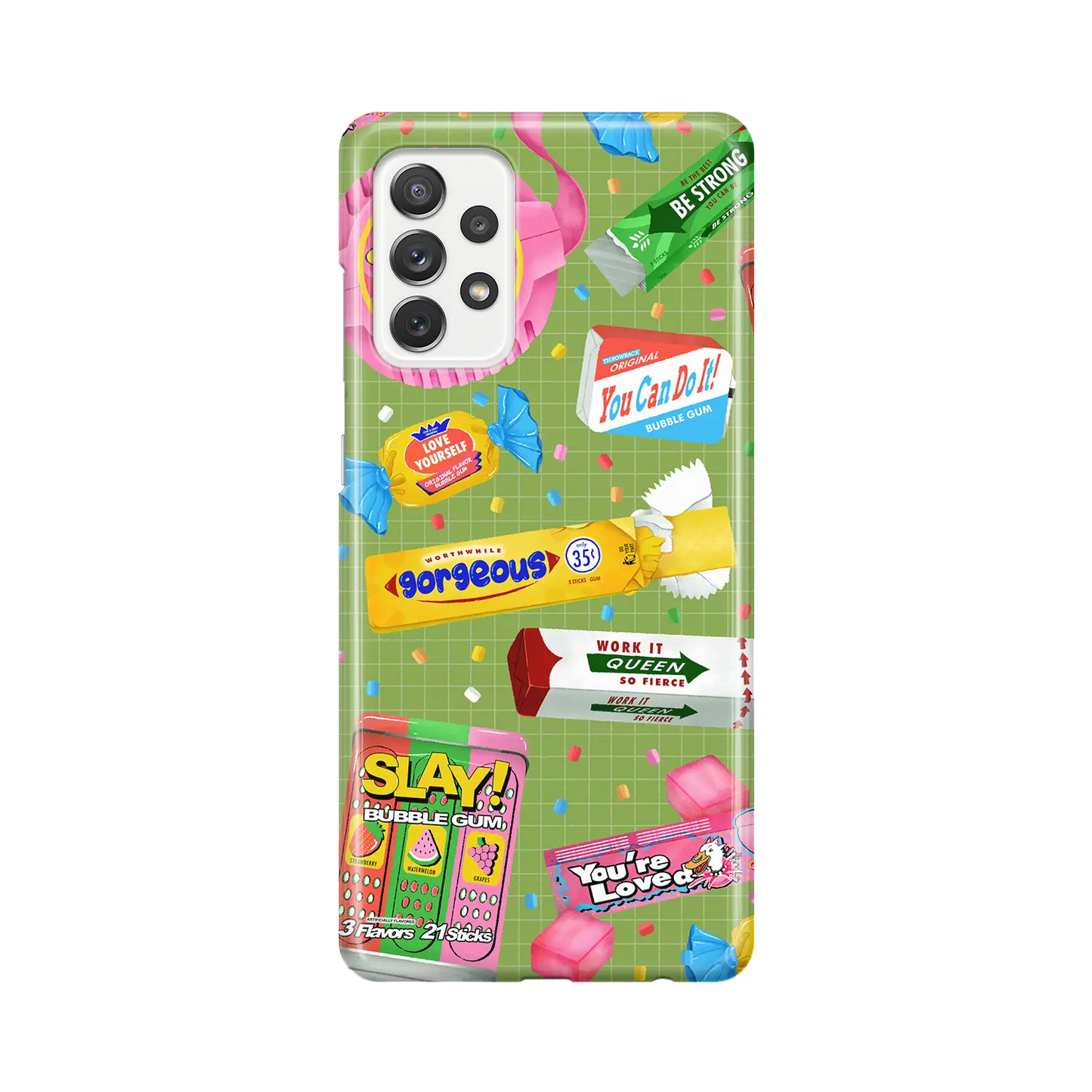 Slay Bubble Gum - Custom Galaxy A Case