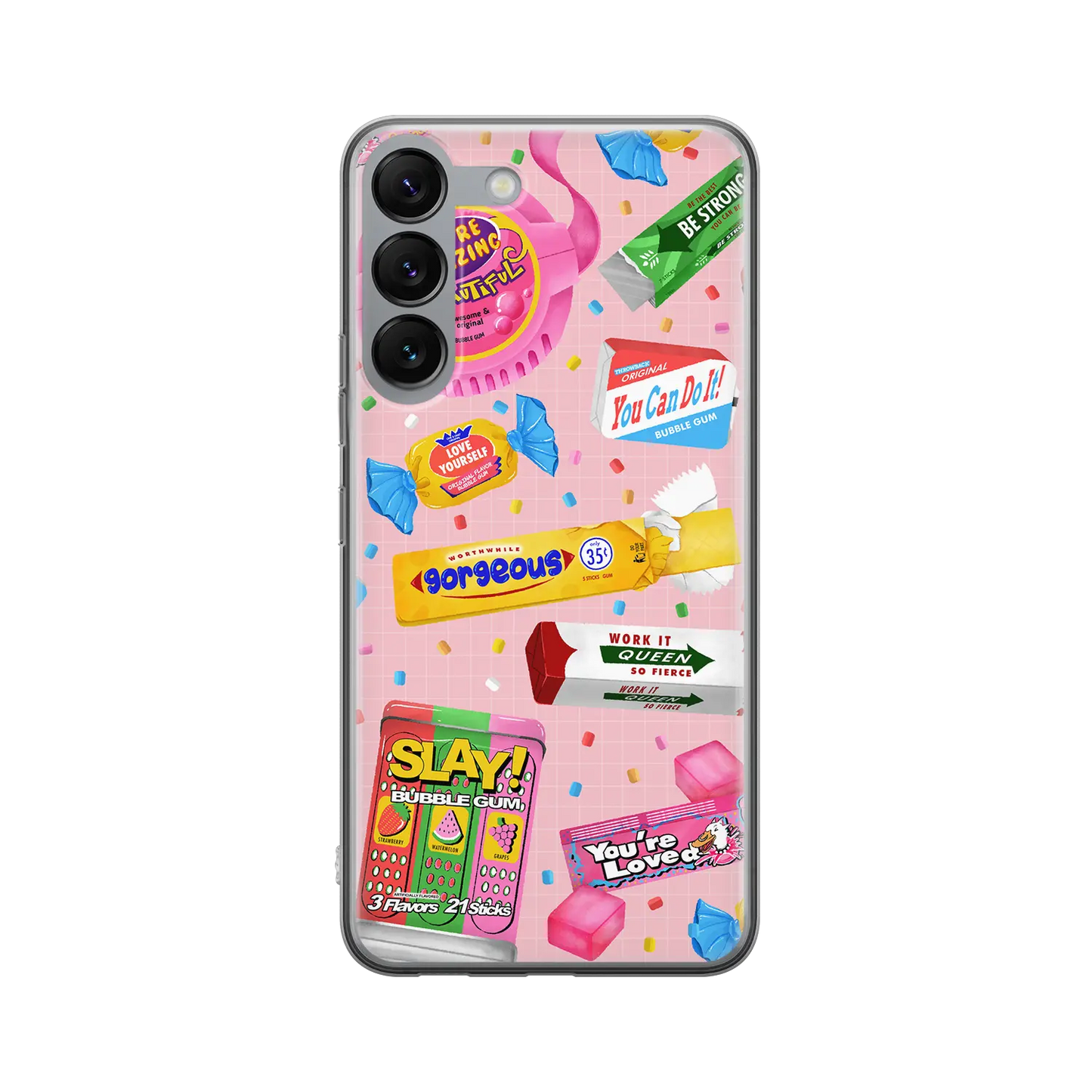 Slay Bubble Gum - Custom Galaxy S Case