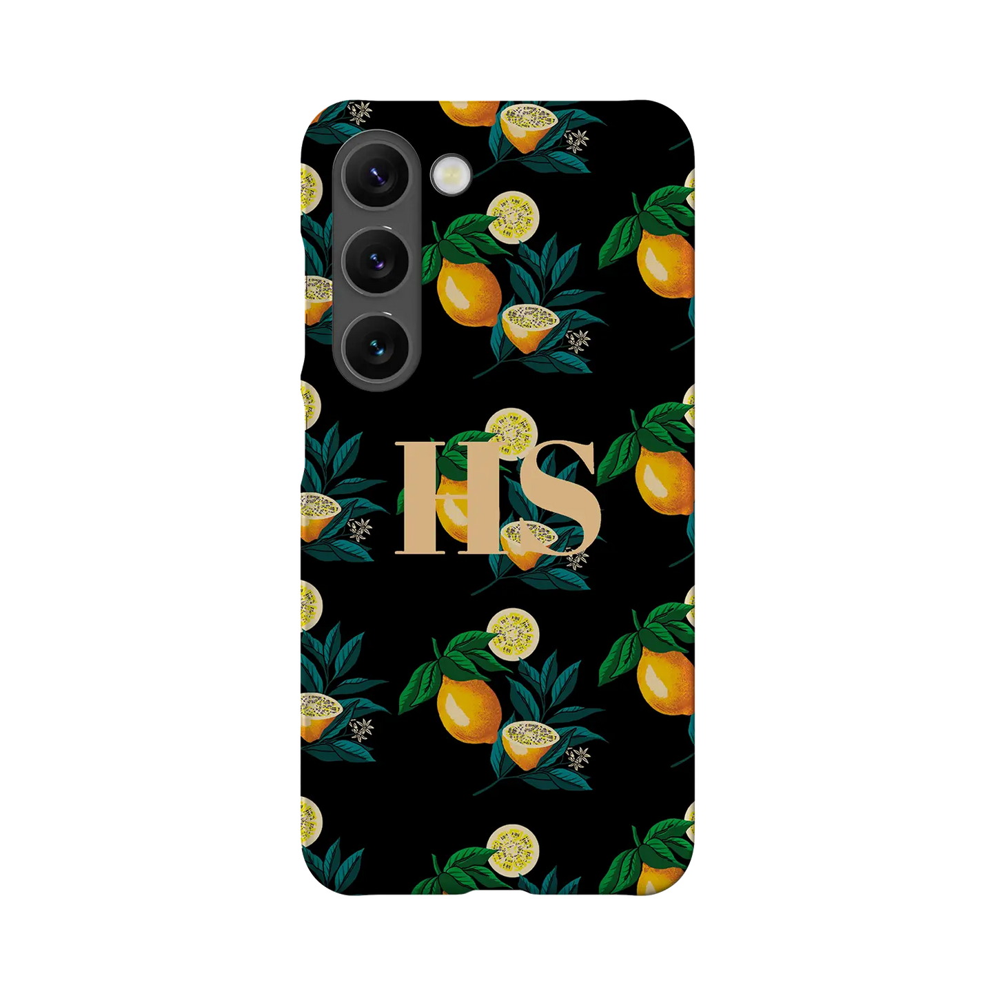 Lemon pattern - Custom Galaxy S Case