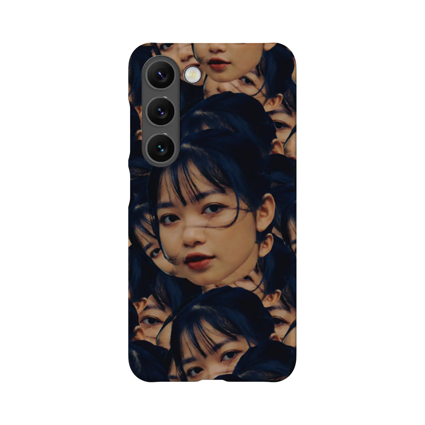 Overlapping Face - Custom Galaxy S Case