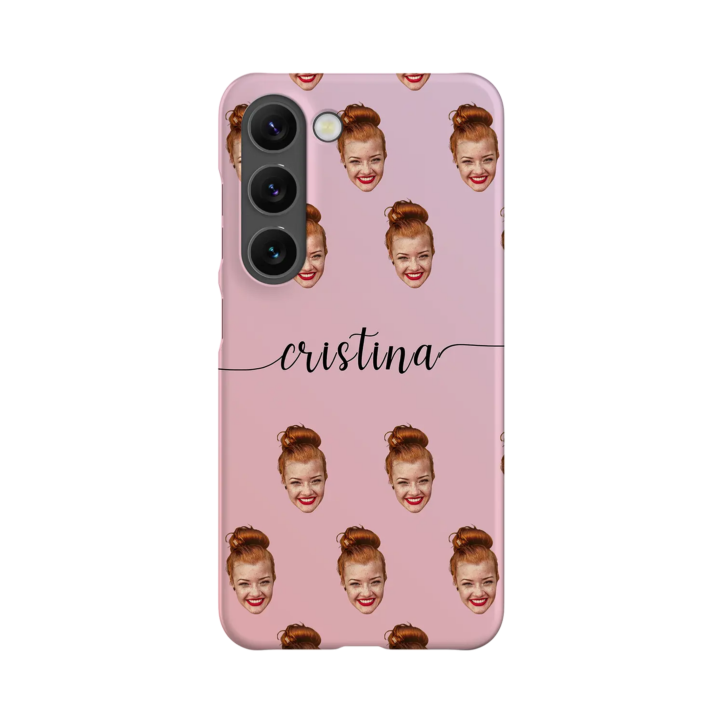 Face & Swirls - Custom Galaxy S Case