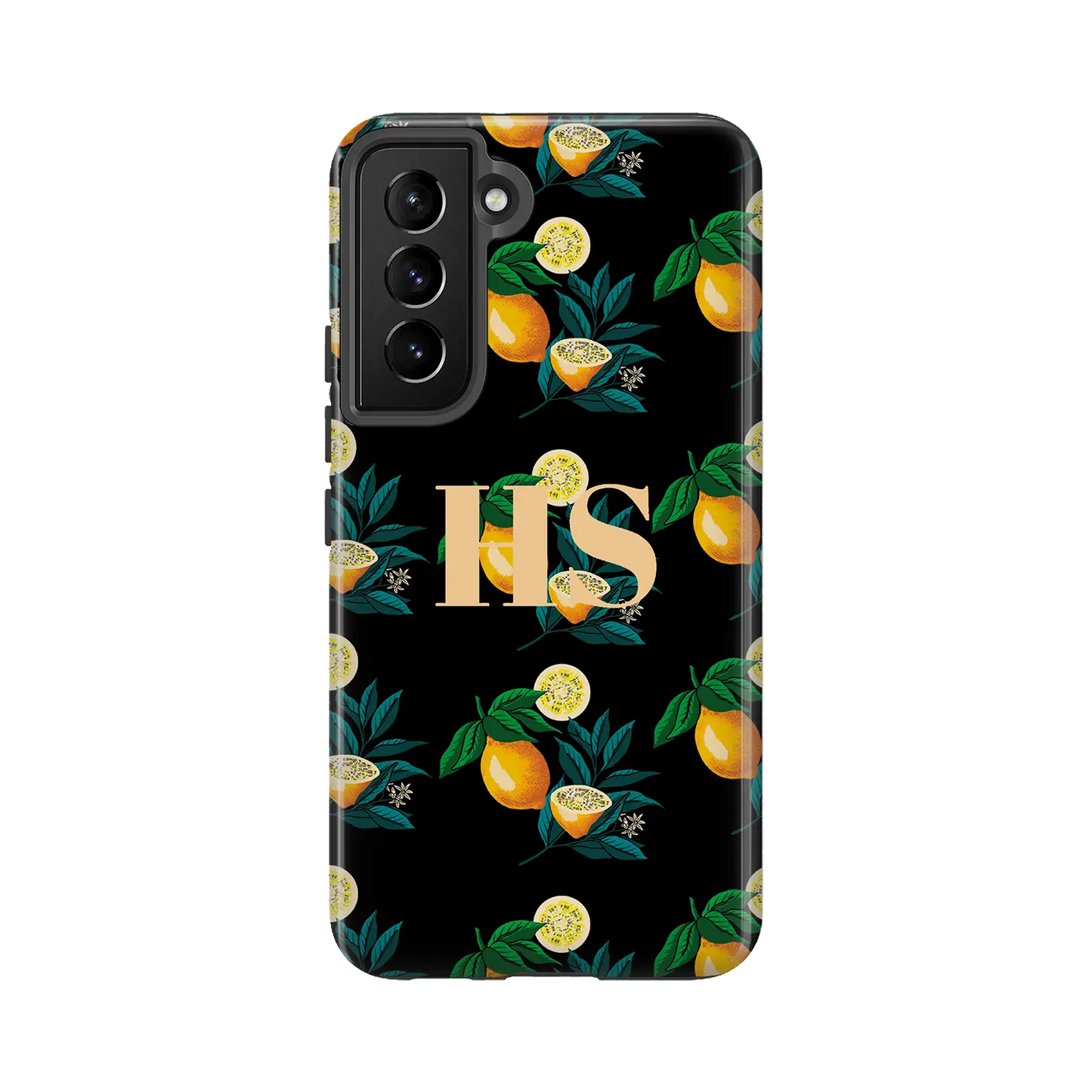 Lemon pattern - Custom Galaxy S Case