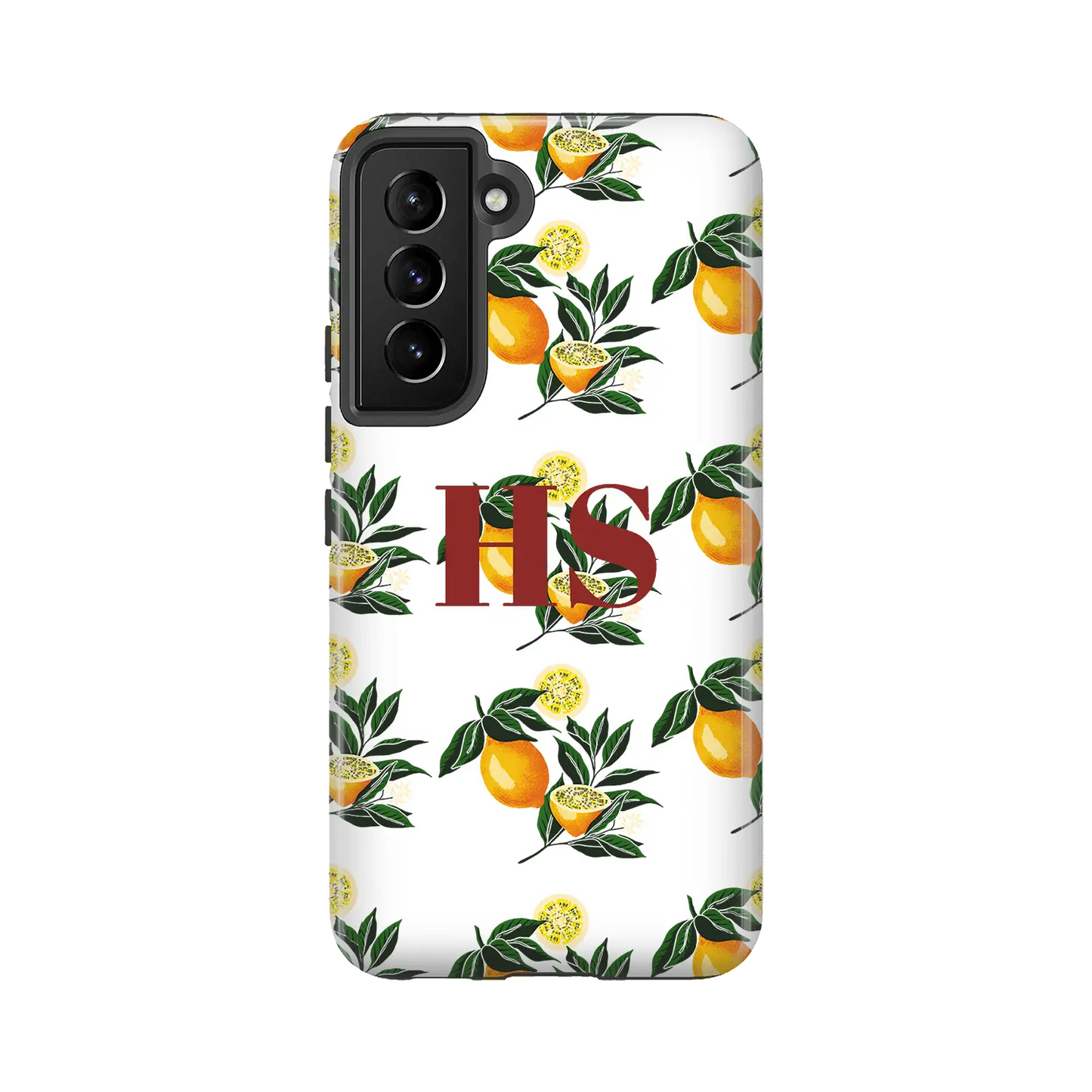 Lemon pattern - Custom Galaxy S Case