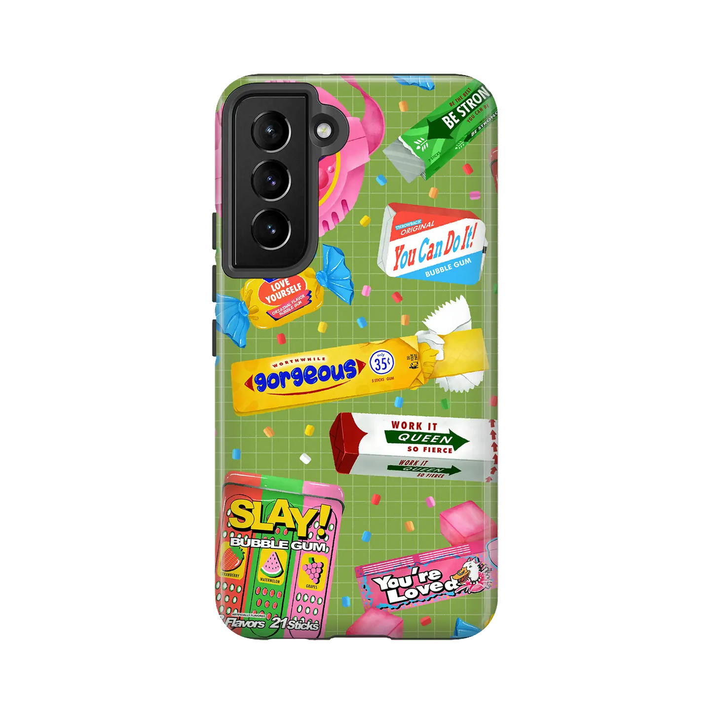 Slay Bubble Gum - Custom Galaxy S Case