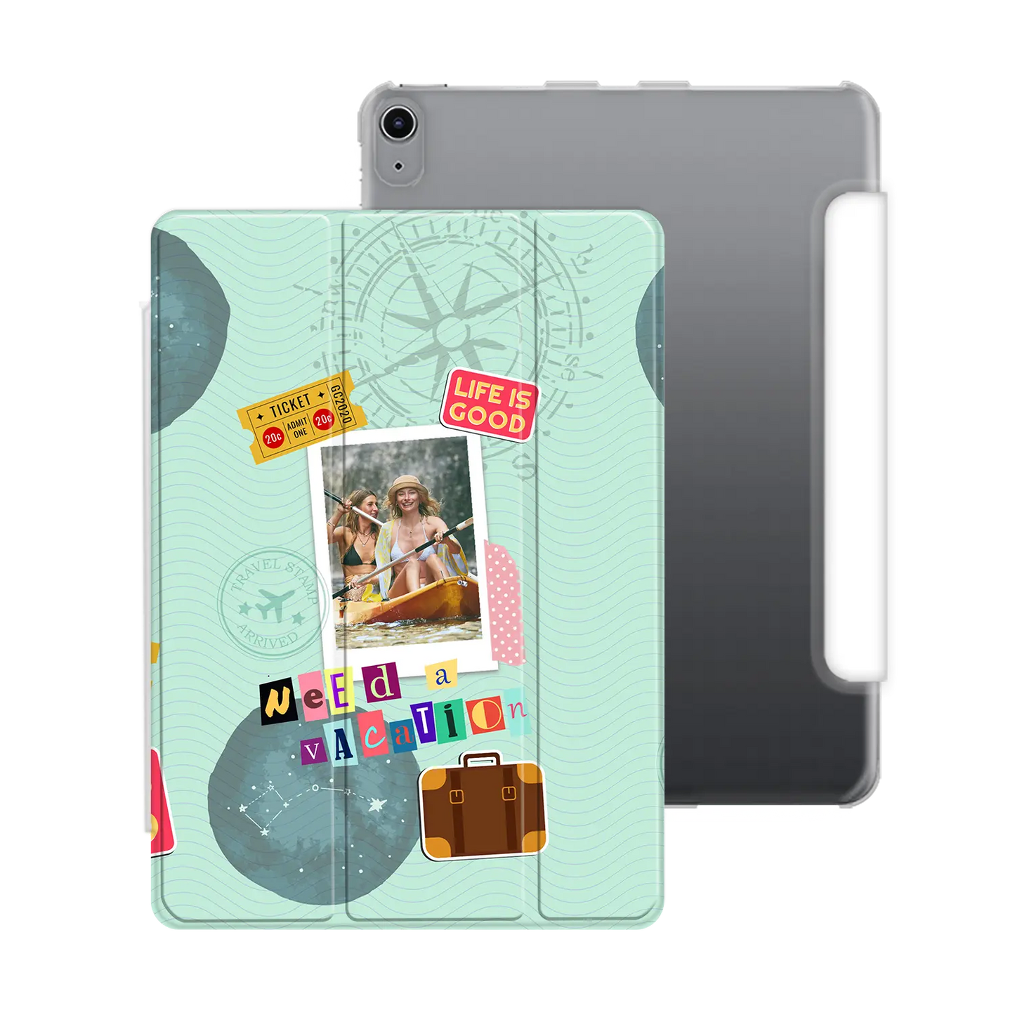 Need A Vacation - Custom iPad Case