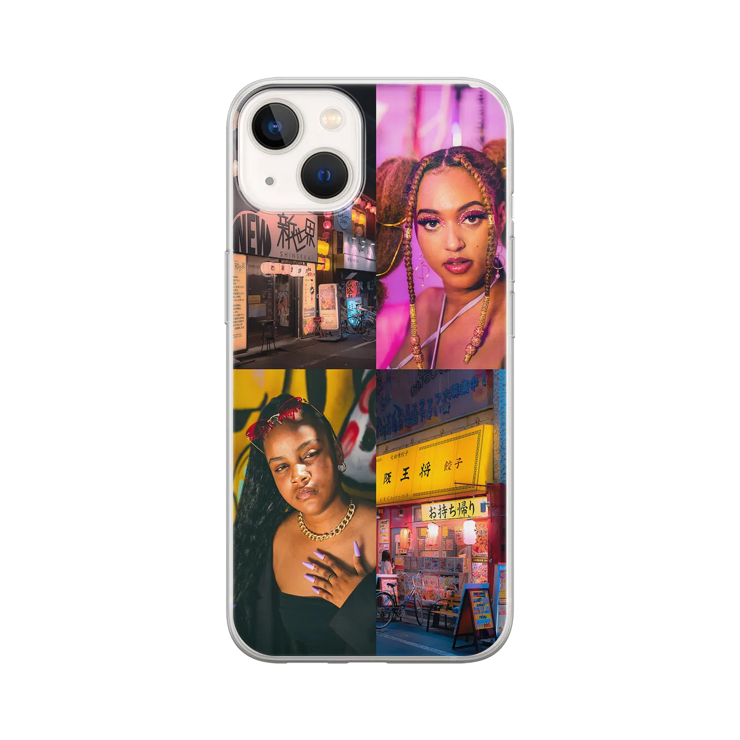 4 Pictures - Custom iPhone Case