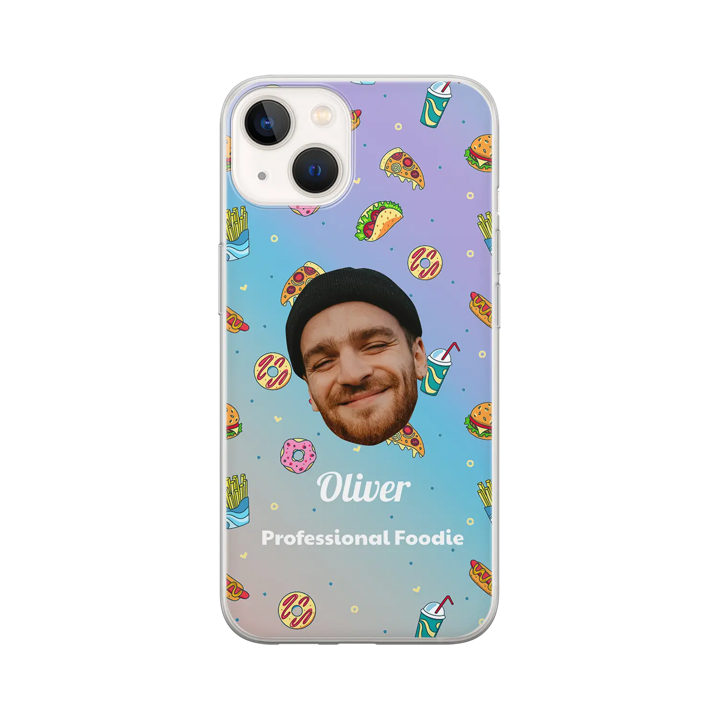 Let’s Face It - Food - Custom iPhone Case