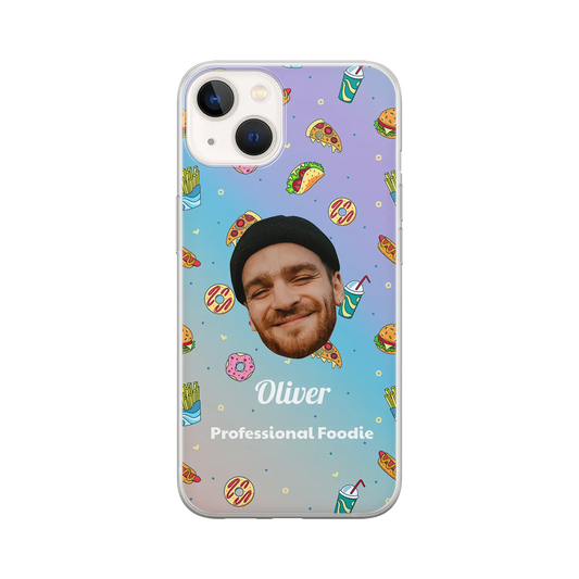 Let’s Face It - Food - Custom iPhone Case