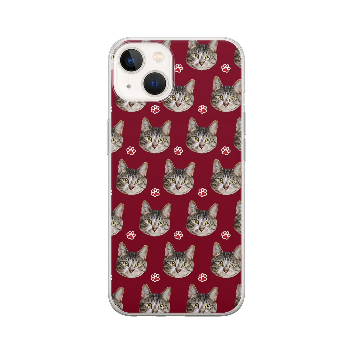 Face & Paws - Custom iPhone Case