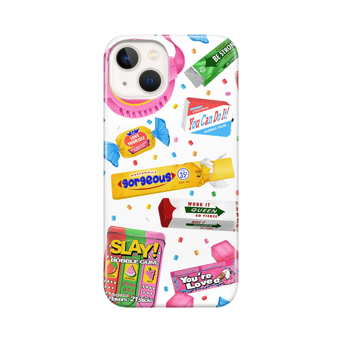 Slay Bubble Gum - Custom iPhone Case