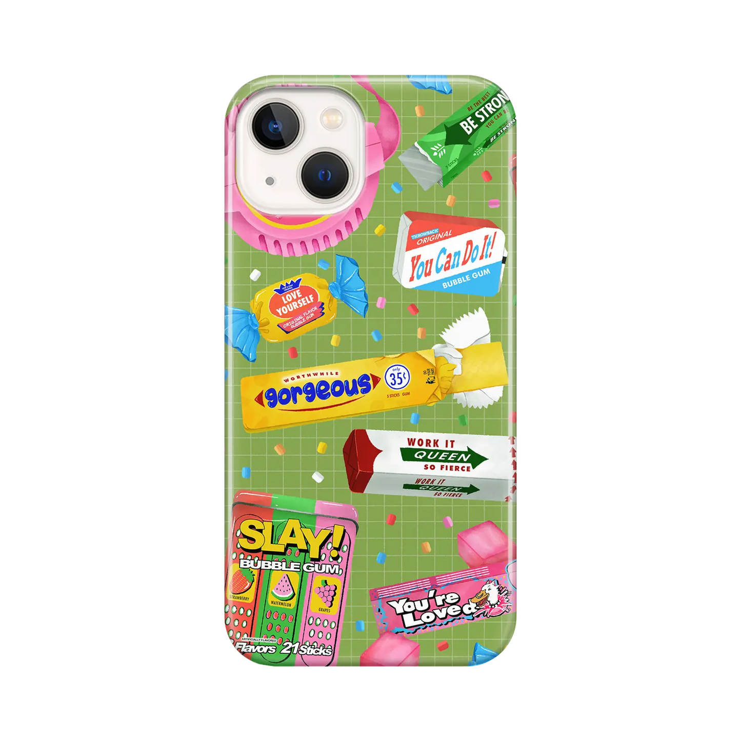 Slay Bubble Gum - Custom iPhone Case