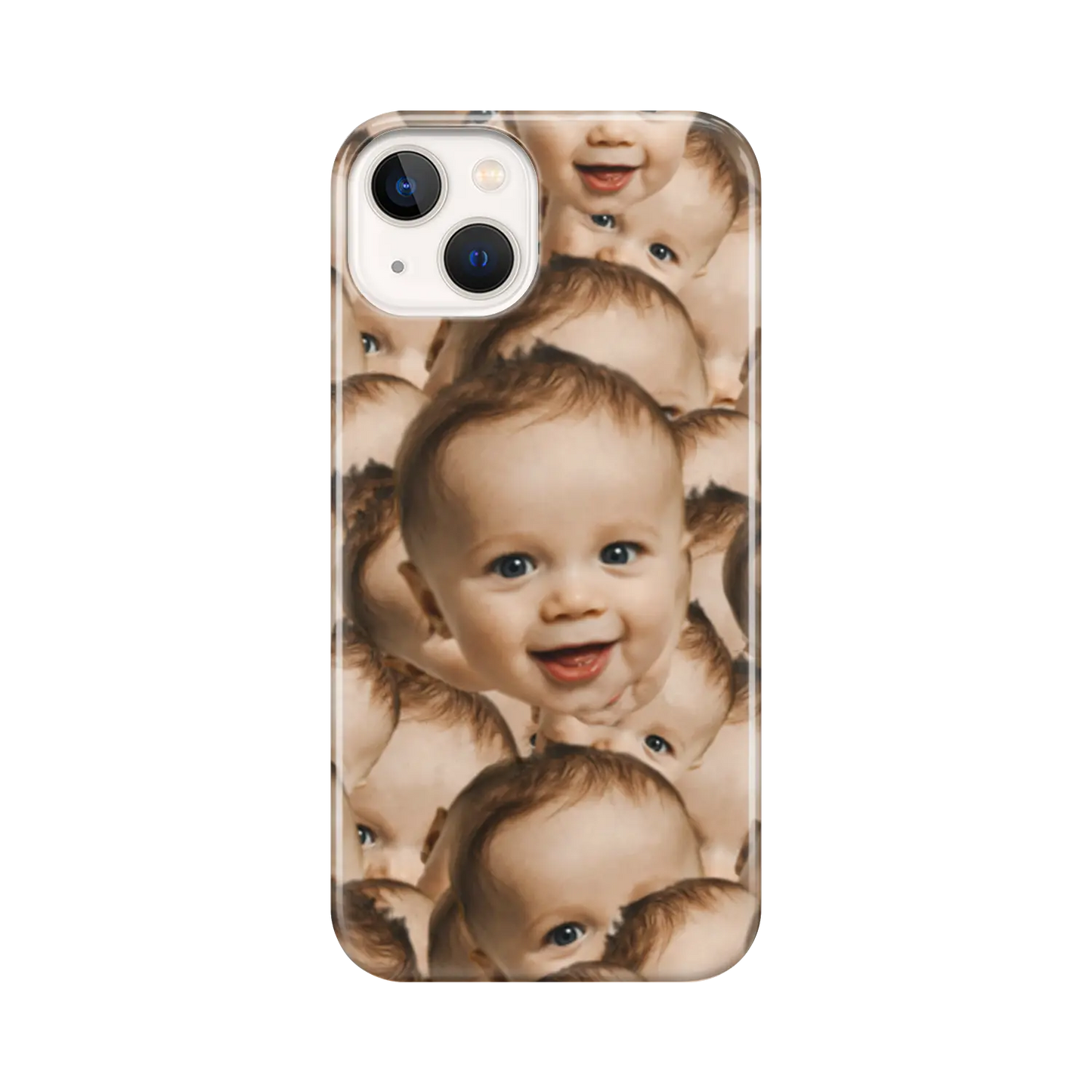 Overlapping Face - Custom iPhone Case