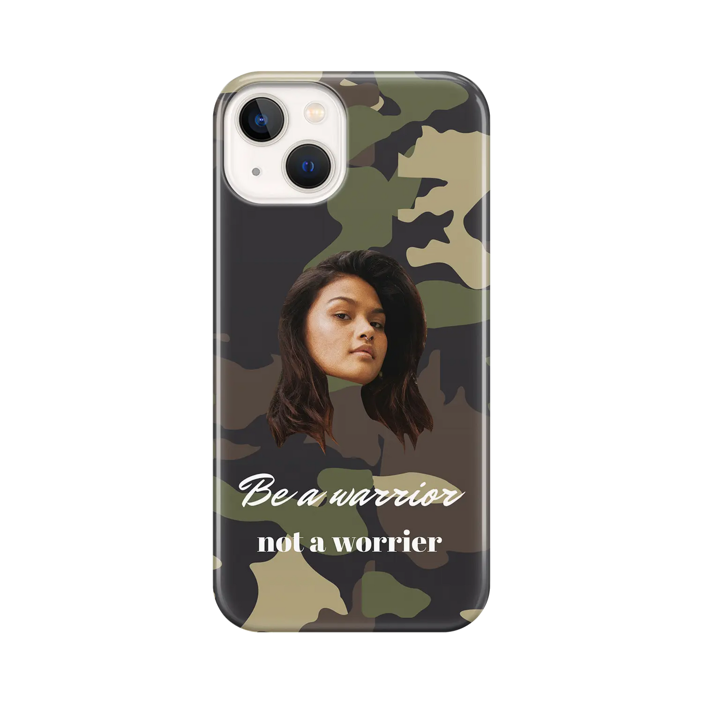 Let’s Face It - Camouflage - Custom iPhone Case