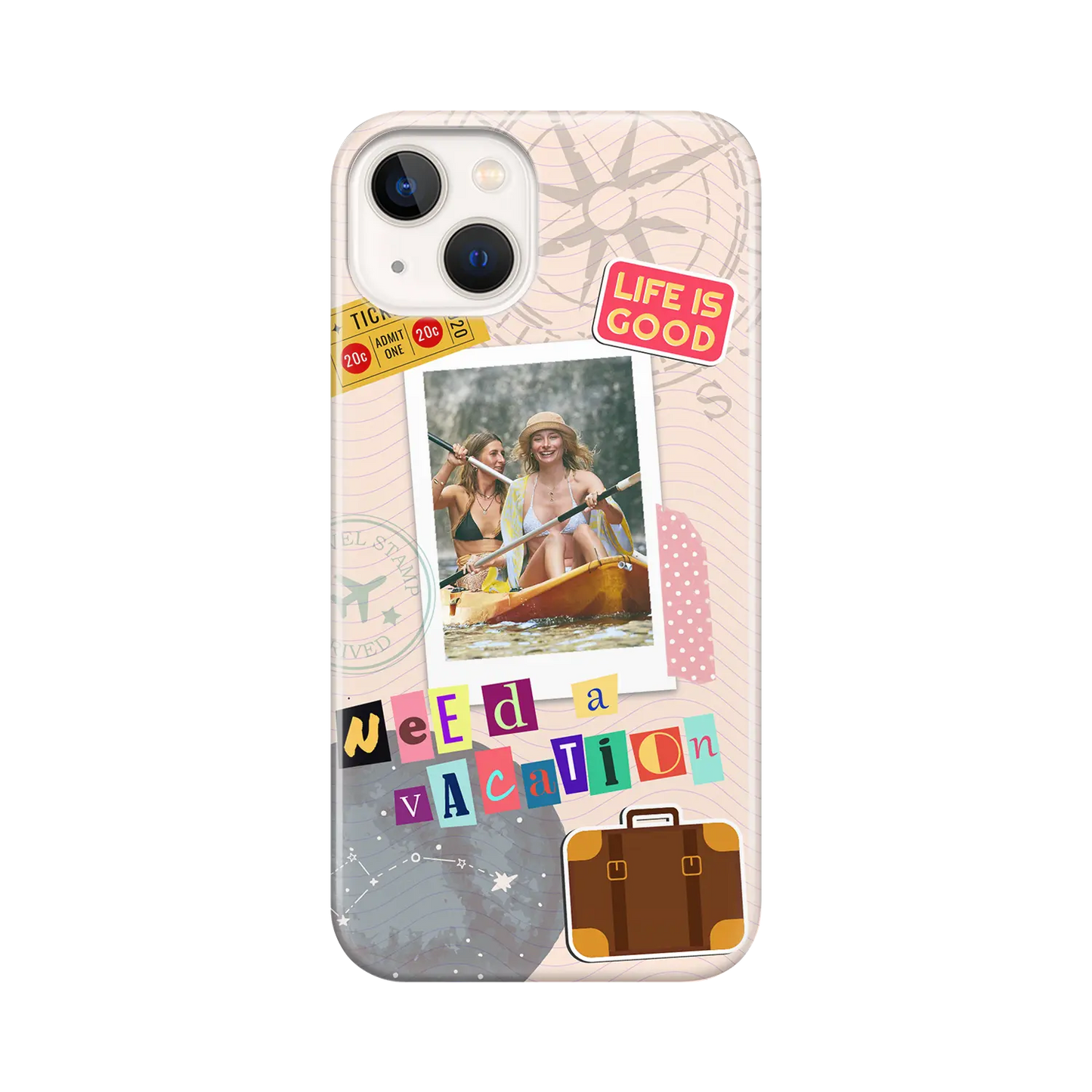 Need A Vacation - Custom iPhone Case