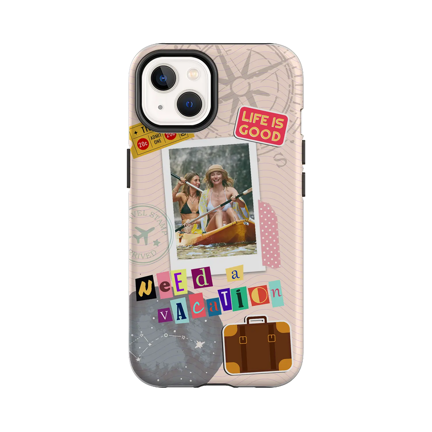 Need A Vacation - Custom iPhone Case