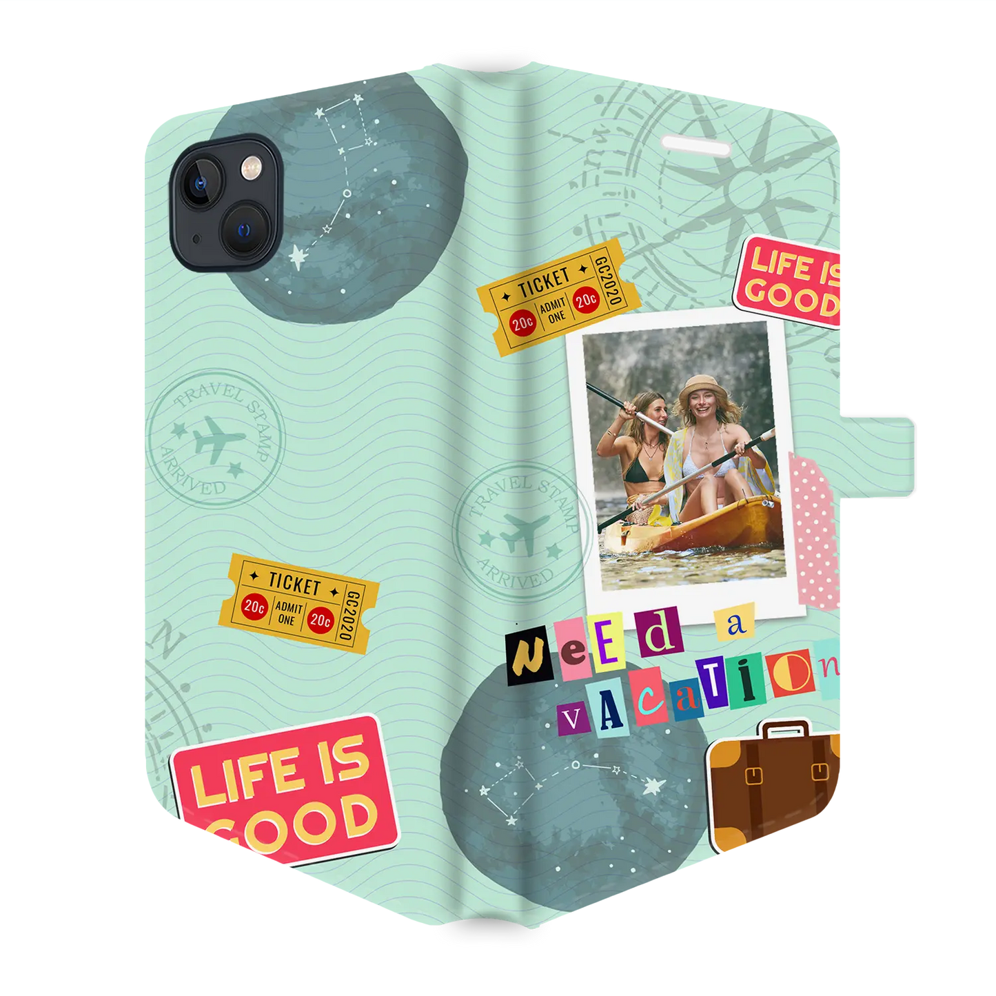 Necesito unas vacaciones - Funda personalizada para iPhone