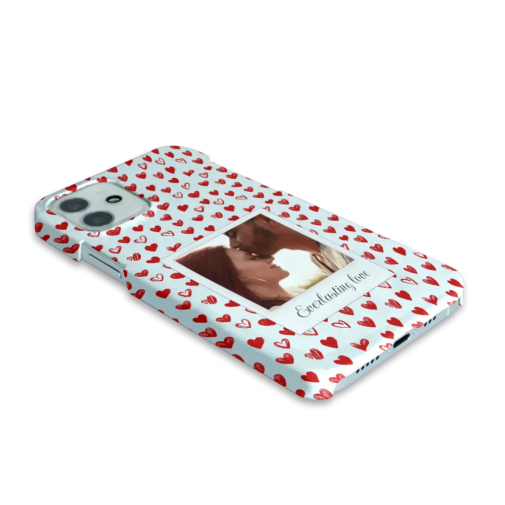 Polaroid Hearts - Custom iPhone Case