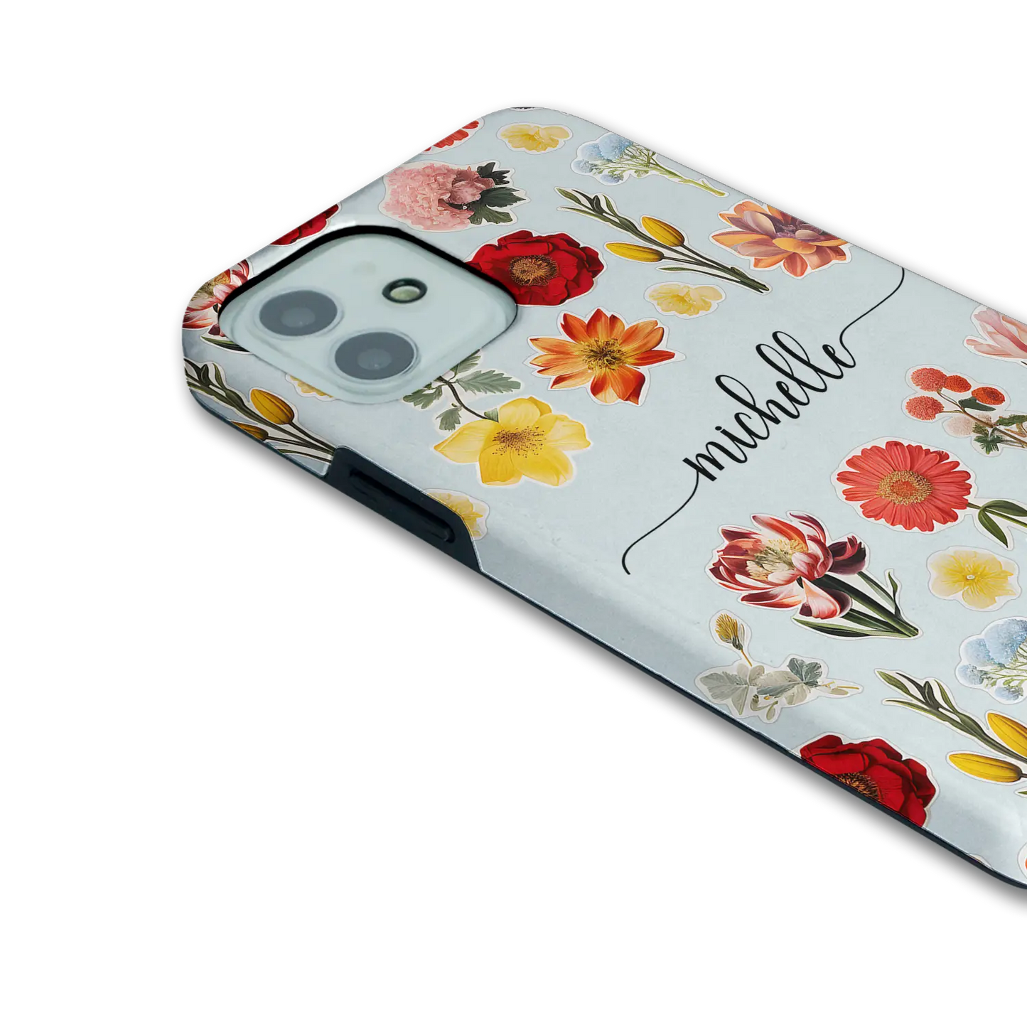 Flower Stickers - Custom iPhone Case