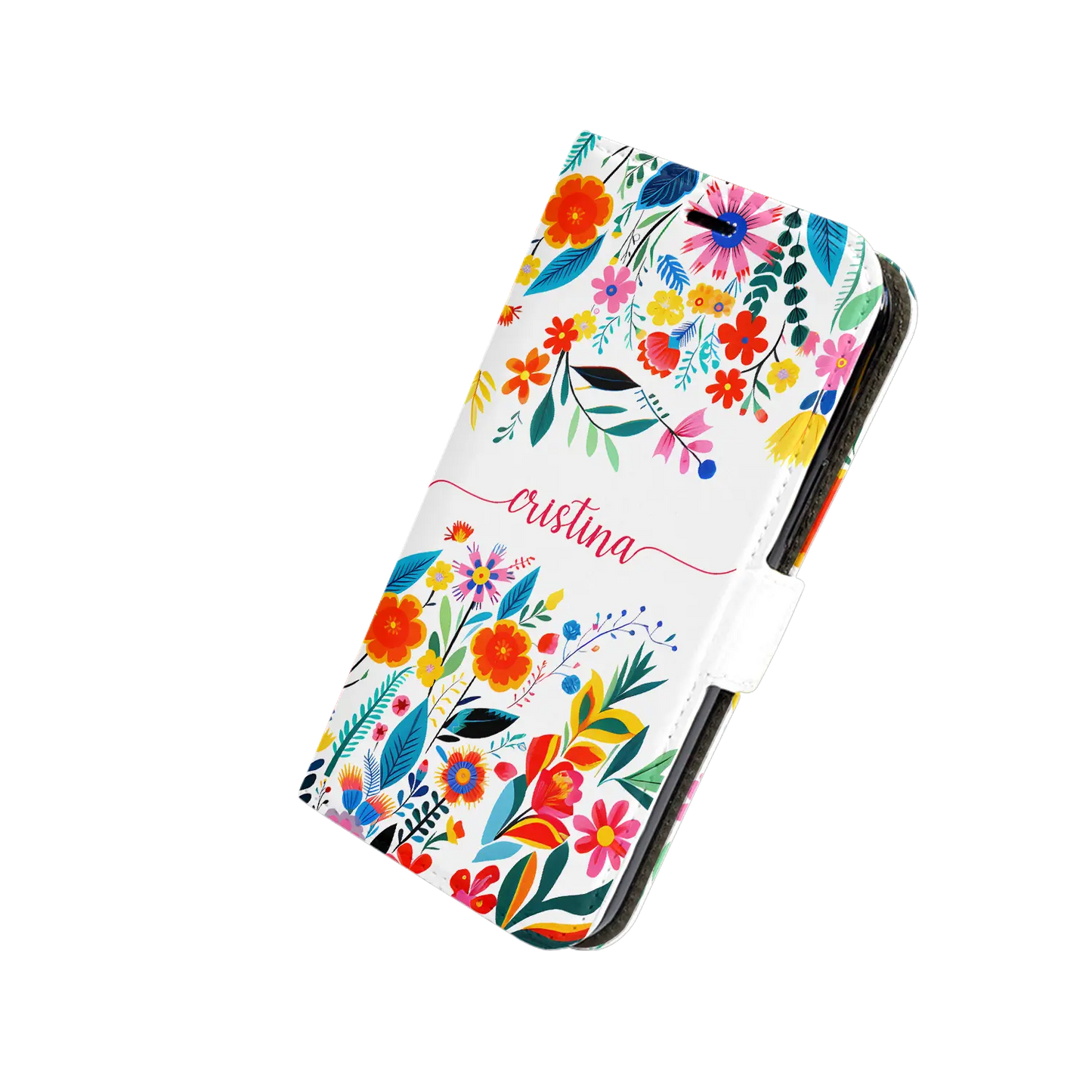 Happy Flowers - Custom Galaxy S case