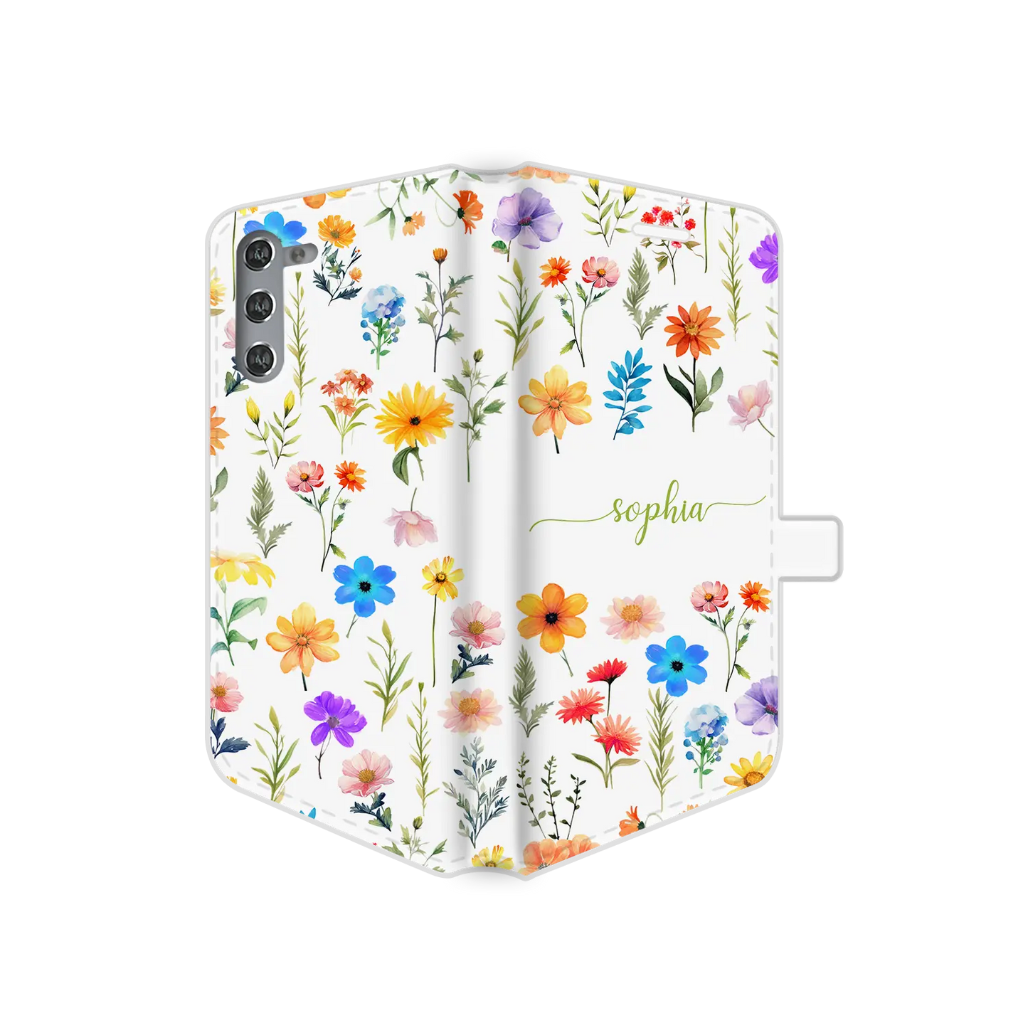 Flores - Carcasa personalizada Galaxy S