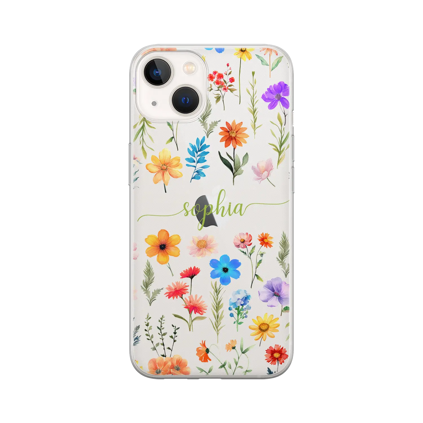 Flores - Carcasa personalizada iPhone