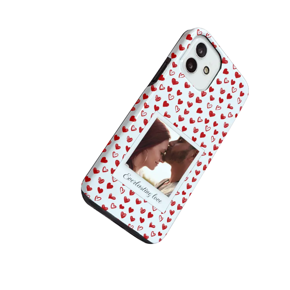 Corazones Polaroid - Carcasa personalizada Galaxy S