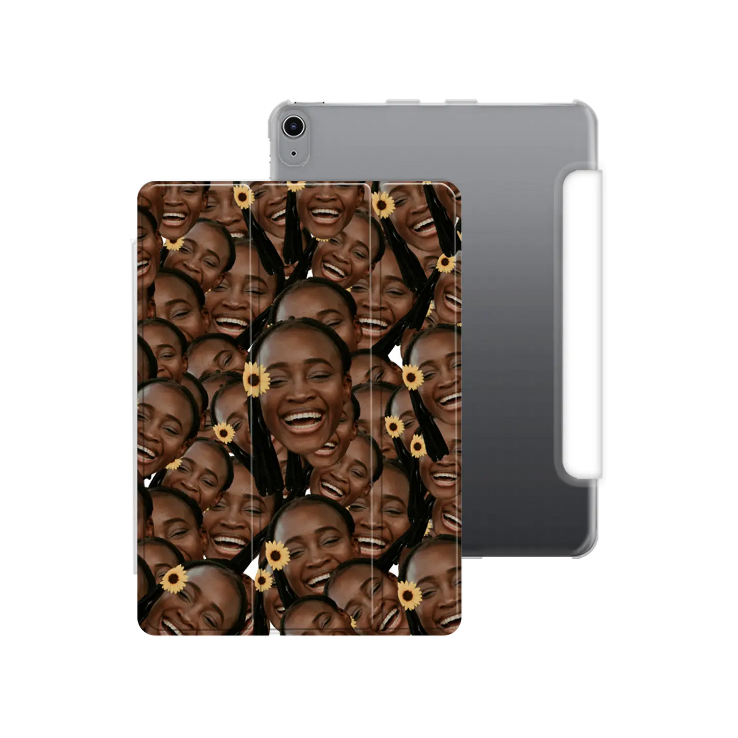 Overlapping Face - Custom iPad hoesje