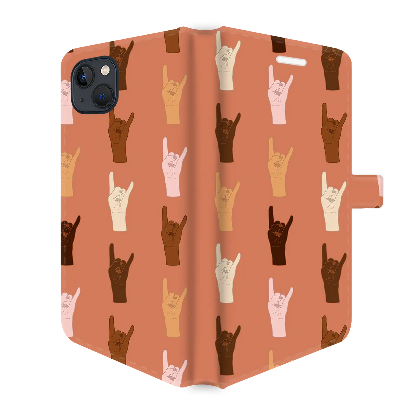 Hands of the World - iPhone op maat hoesje
