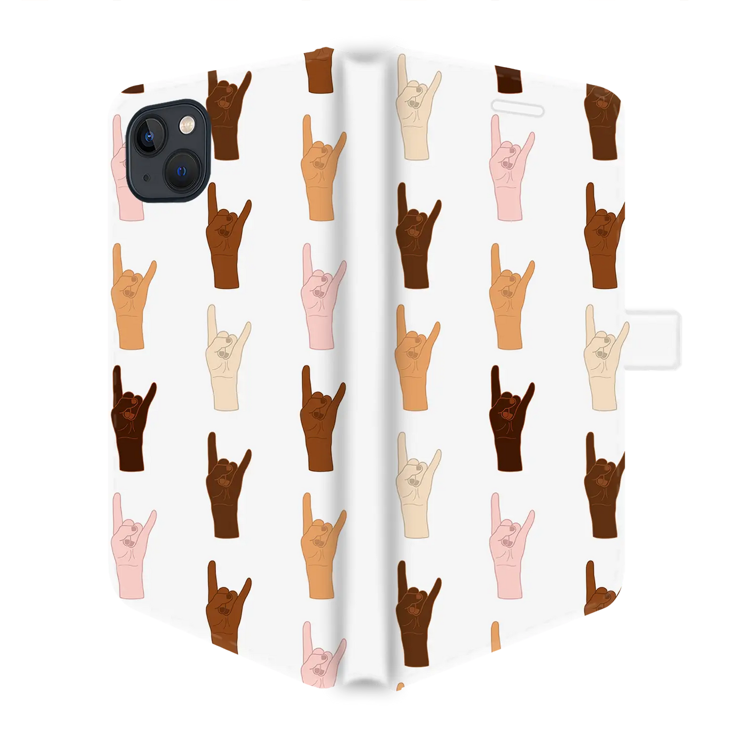 Hands of the World - iPhone op maat hoesje