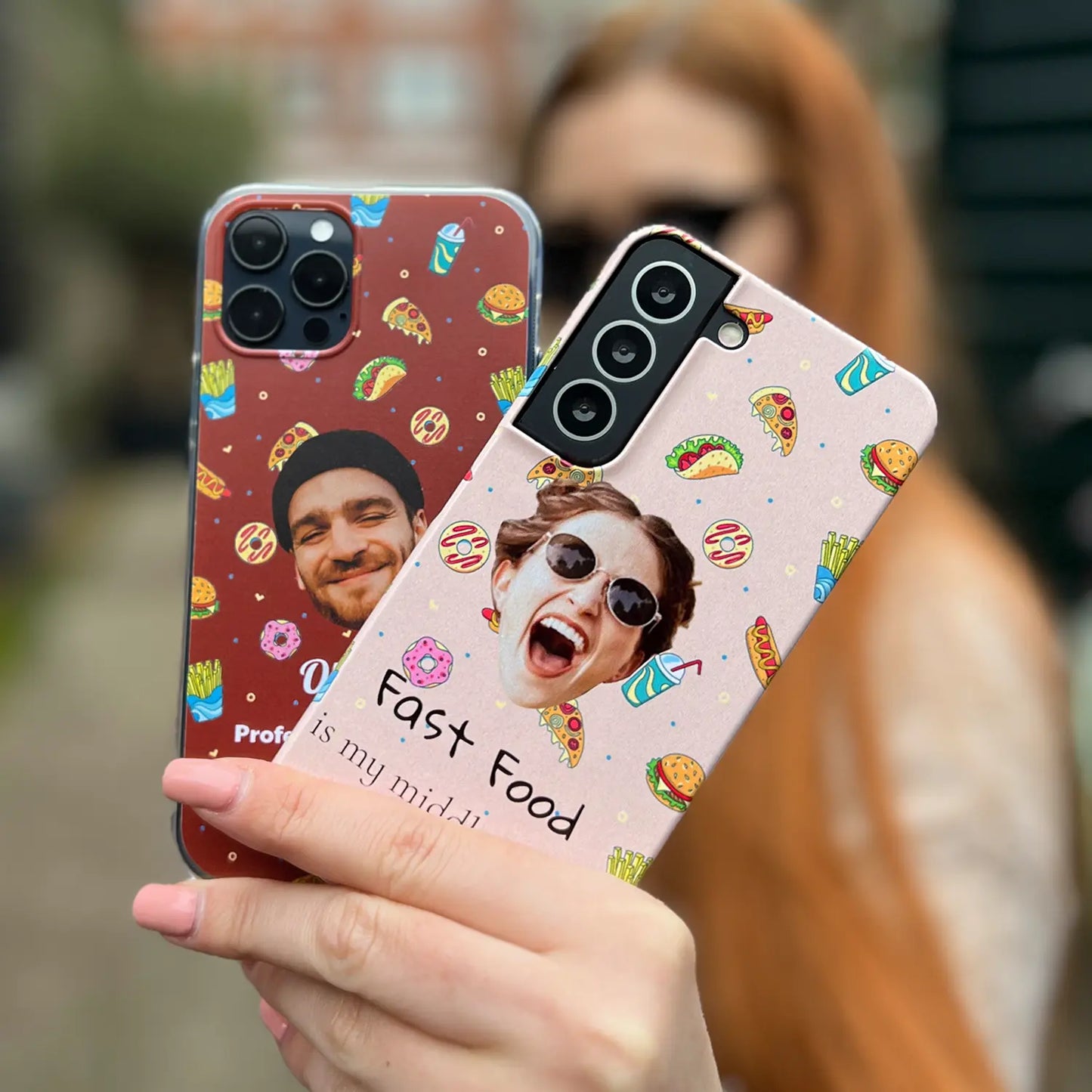 Let’s Face It - Food - Custom iPhone Case