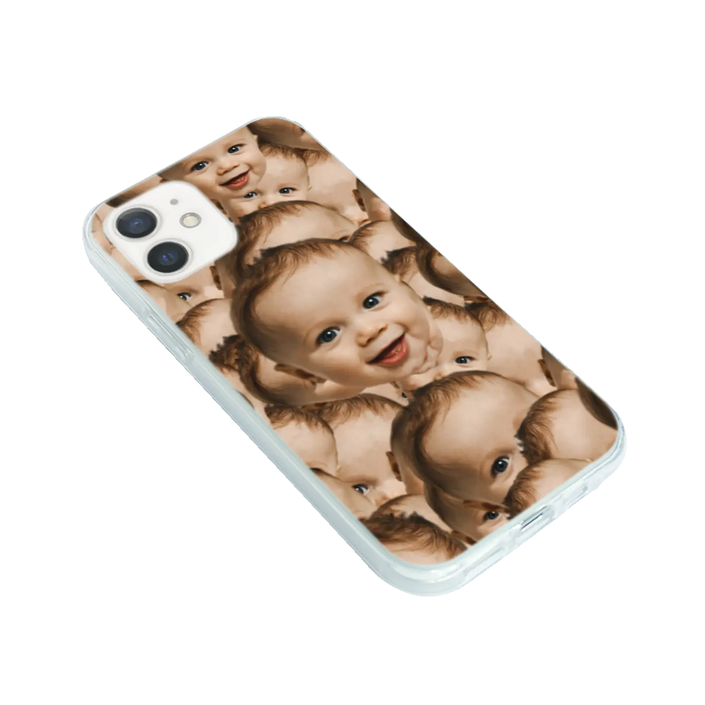 Overlapping Face - Custom iPhone Case