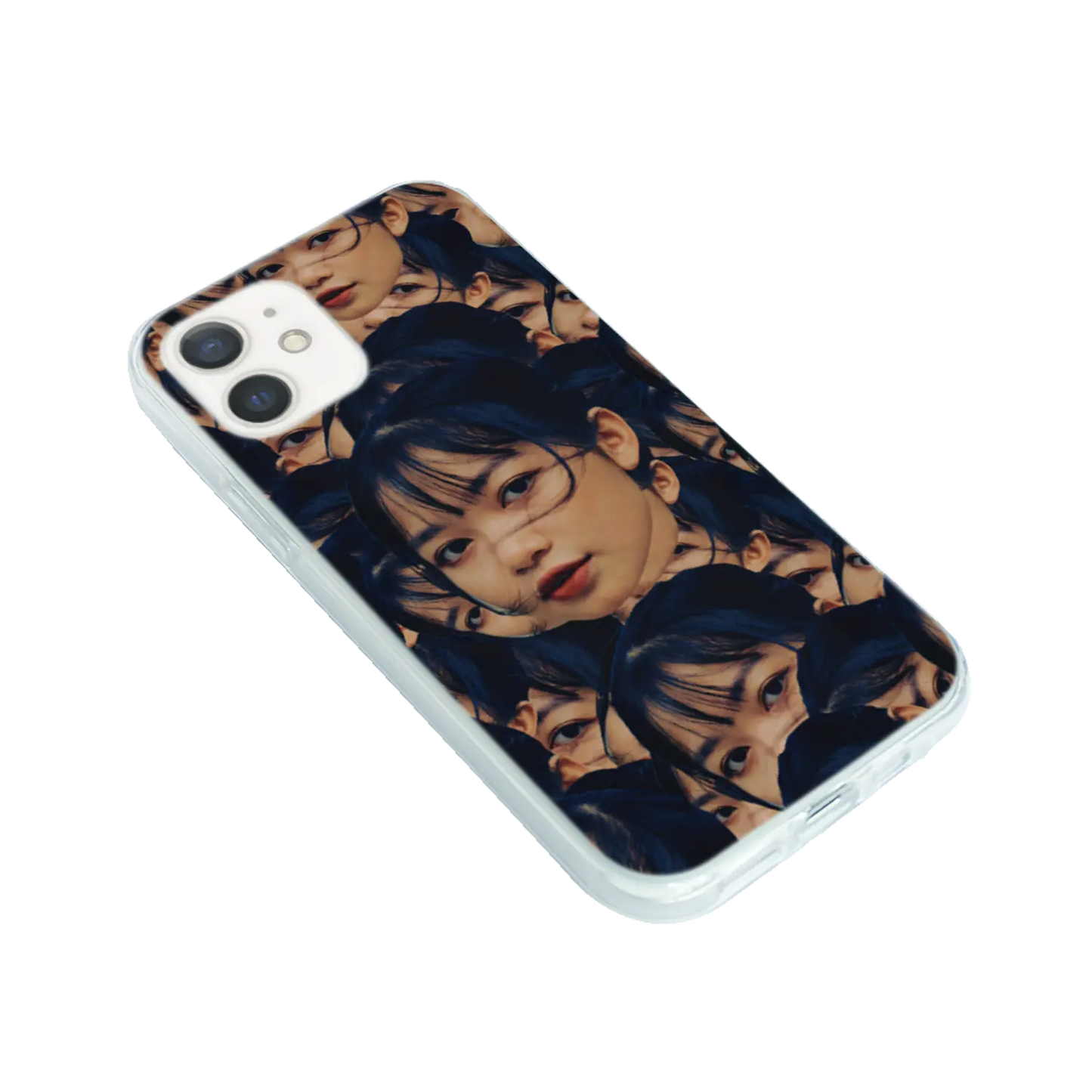 Overlapping Face - Custom Galaxy S Case