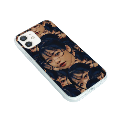 Overlapping Face - Custom Galaxy S Case