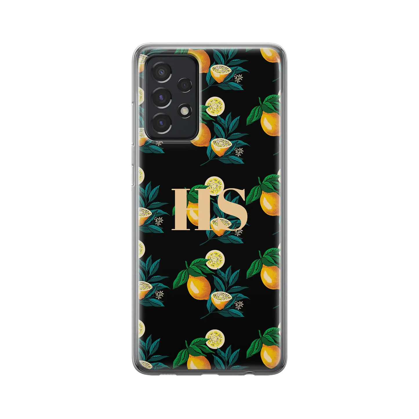 Lemon pattern - Custom Galaxy A Case