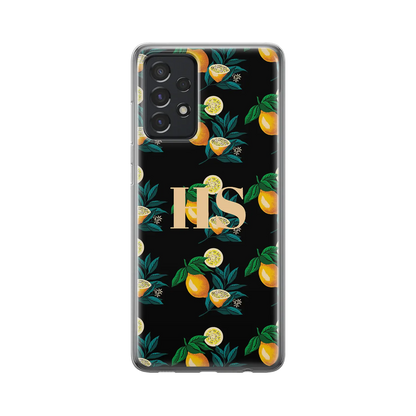 Lemon pattern - Custom Galaxy A Case