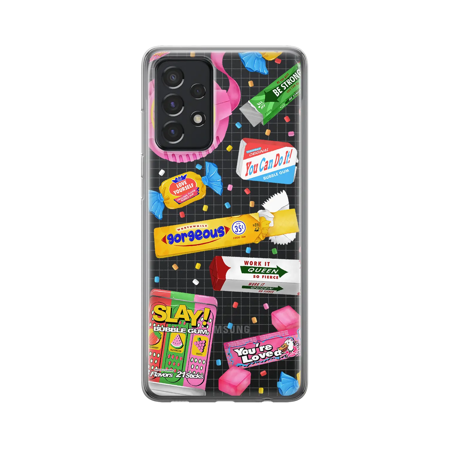 Slay Bubble Gum - Custom Galaxy A Case