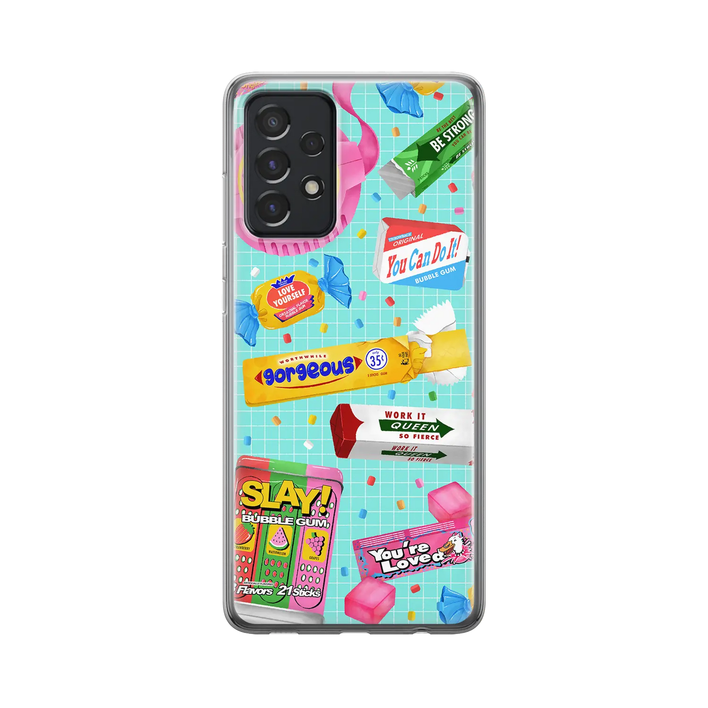 Slay Bubble Gum - Custom Galaxy A Case