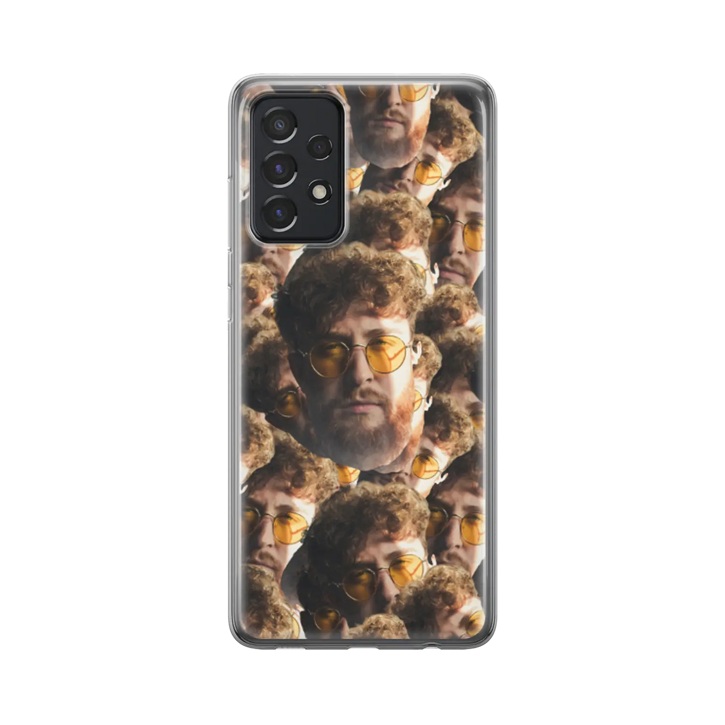 Overlapping Face - Custom Galaxy A Case