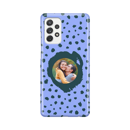 Grunge Dots Picture Style - Custom Galaxy A Case