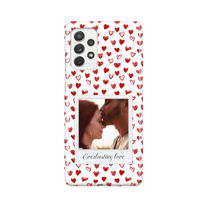 Polaroid Hearts - Custom Galaxy A Case