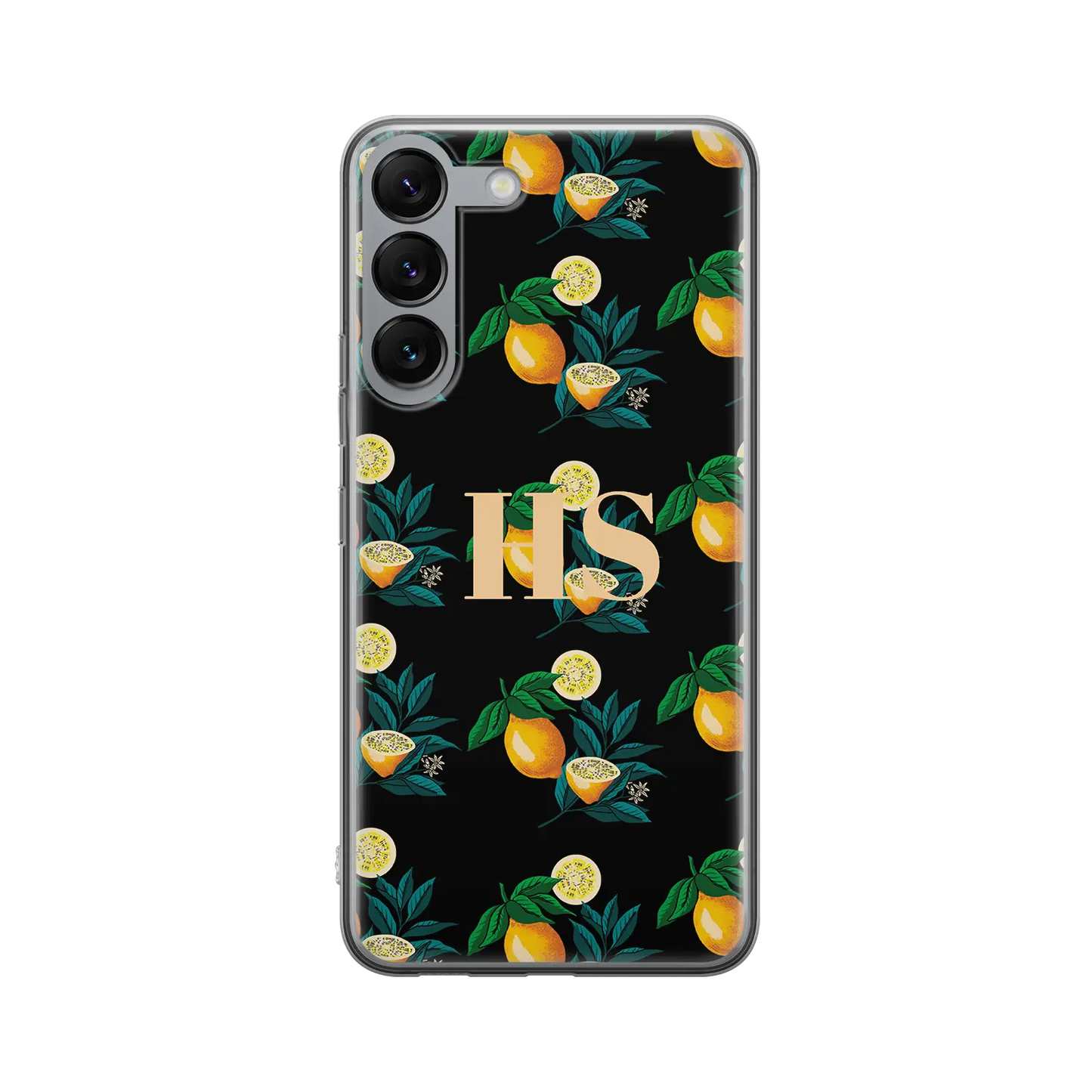 Lemon pattern - Custom Galaxy S Case