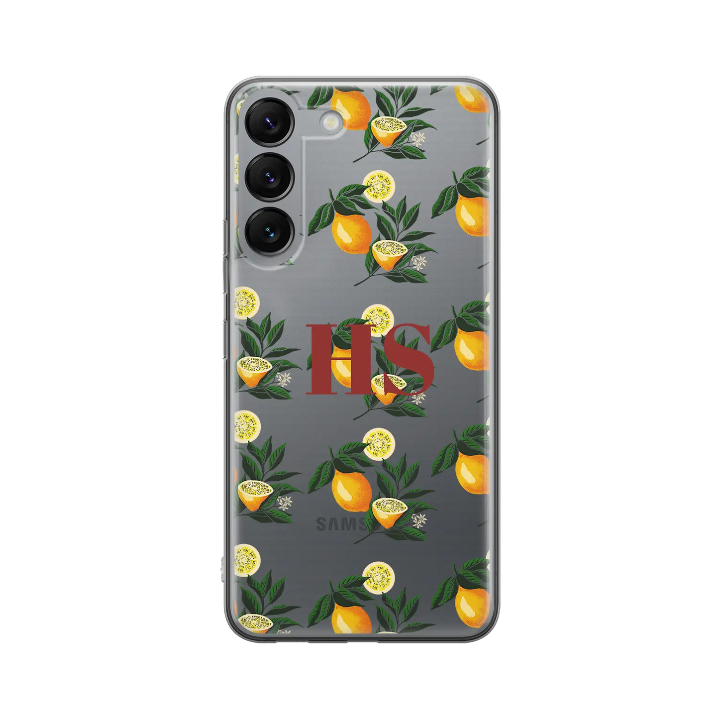 Lemon pattern - Custom Galaxy S Case