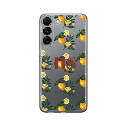 Lemon pattern - Custom Galaxy S Case