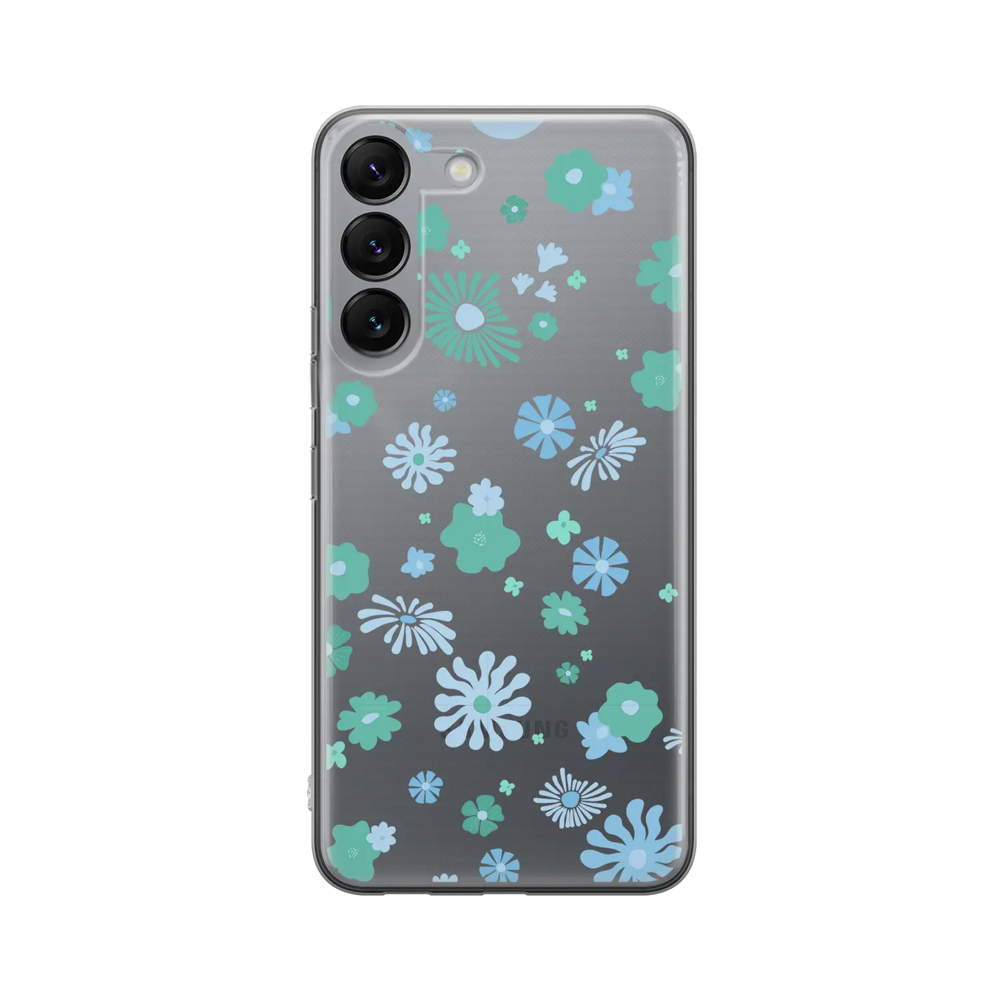 Hippie Flowers - Custom Galaxy S Case