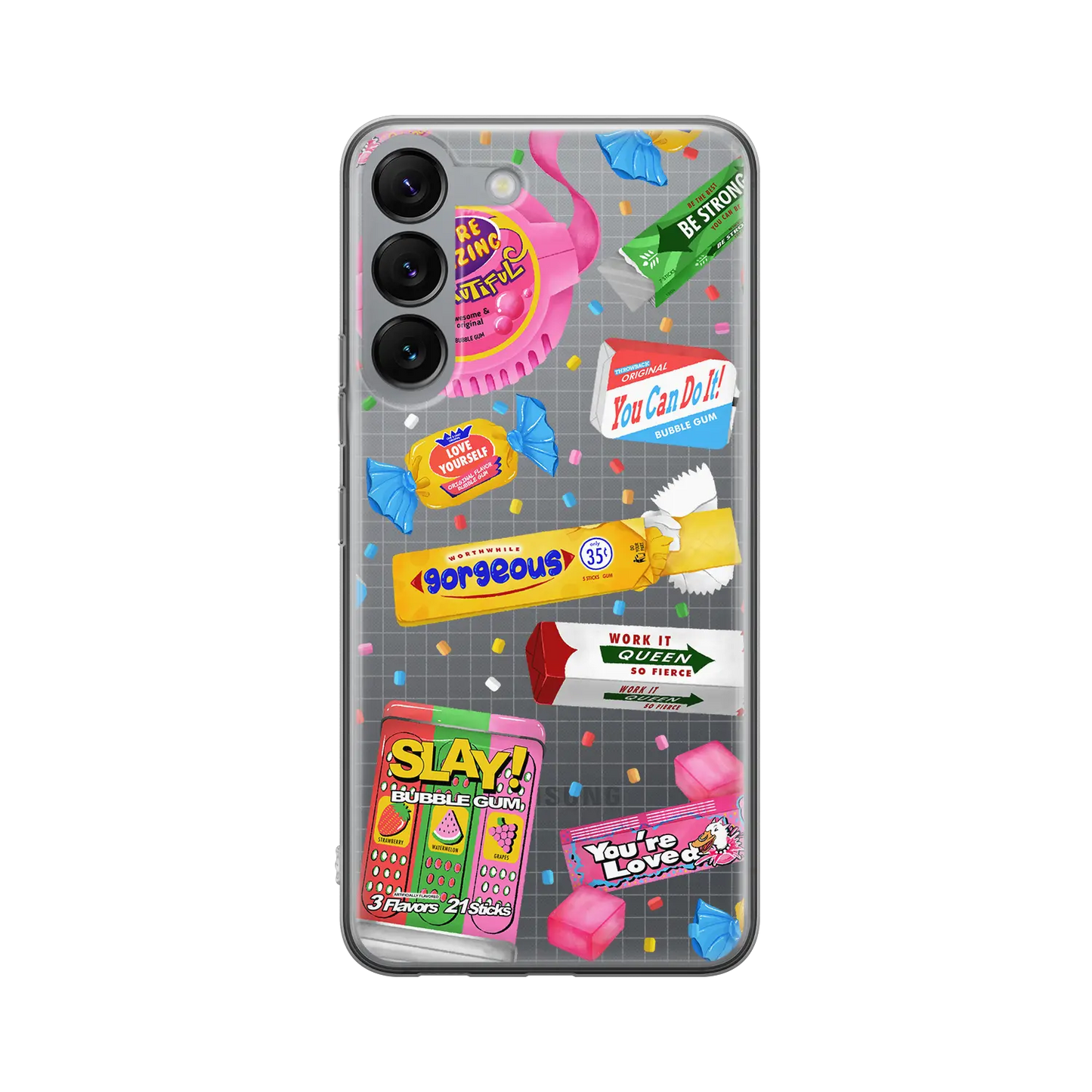 Slay Bubble Gum - Custom Galaxy S Case